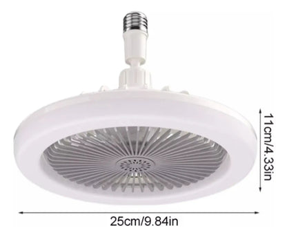 💡🌀LÁMPARA VENTILADOR 3 EN 1 CON CONTROL REMOTO