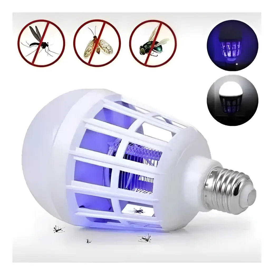 💡 Bombillo Luz LED 2 en 1 con Función Antimosquitos