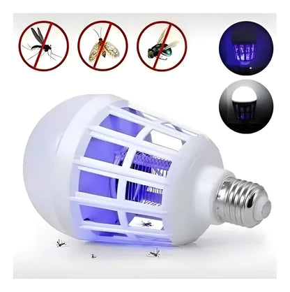 💡 Bombillo Luz LED 2 en 1 con Función Antimosquitos