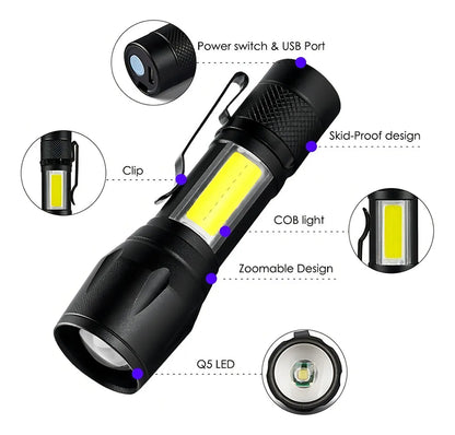 🔦✨ Linterna LED Mini