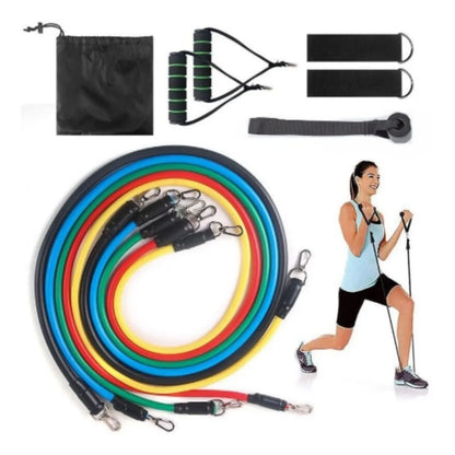 Kit Bandas Elasticas Tubulares Set 11 Piezas