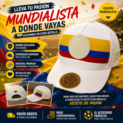 🧢 Gorra de Colombia – Estilo, Pasión y Orgullo Colombiano