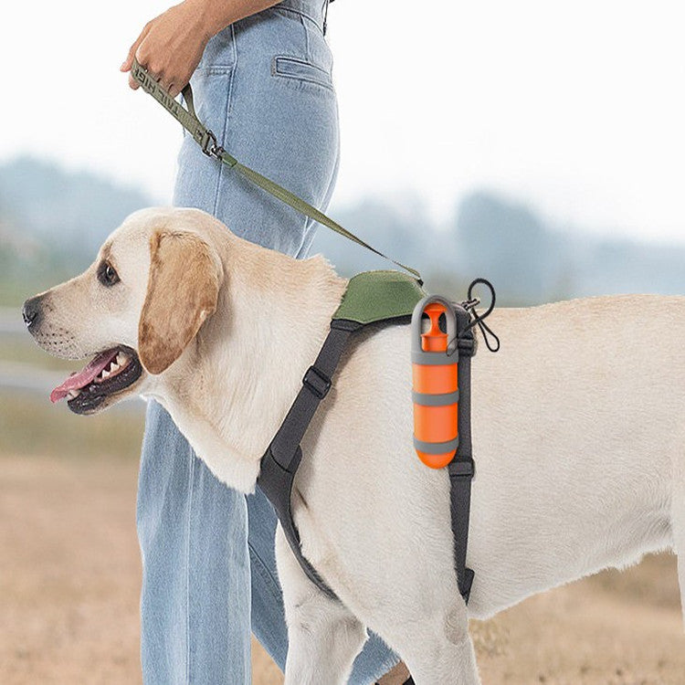 🐶🧡 Recogedor de Residuos para Mascotas 2 en 1 con Dispensador de Bolsas