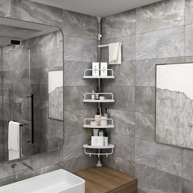 🚿✨ Organizador de Baño Esquinero Metálico