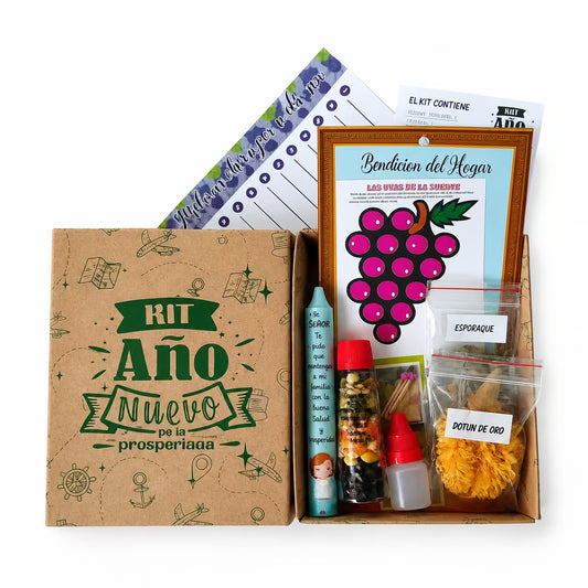 🎁 Kit de Prosperidad Año Nuevo 2027 ✨ | 12 Deseos, Abundancia y Bendición para tu Hogar