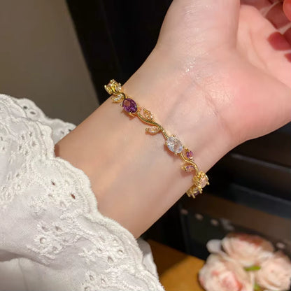 🌷 Pulsera Flor Tulipán – Un detalle que sí se siente 💖