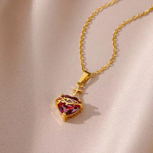 ❤️ Collar Sagrado Corazón – Protección, Fe y Amor Divino ❤️