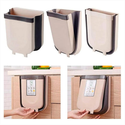 🗑️ Cubo Plegable de Basura para Cocina – 8 Litros ✨ Mantén tu cocina limpia mientras preparas tus alimentos
