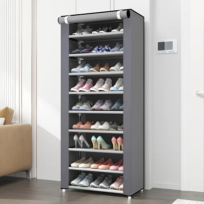 👟✨ Zapatero Closet Armable de 9 Niveles ¡Organiza tus zapatos y aprovecha al máximo cada espacio de tu hogar!