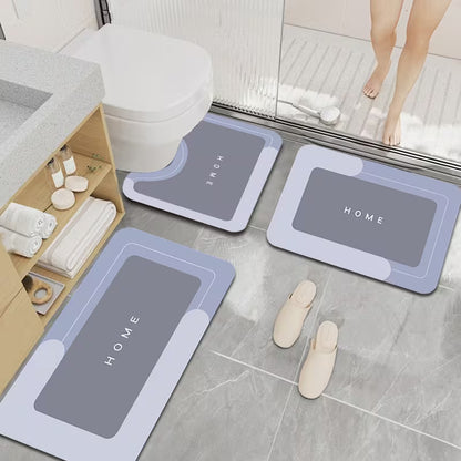 🚿 Set de 3 Tapetes Absorbentes de Diatomita ✨ Dale a tu hogar un toque de comodidad, limpieza y estilo