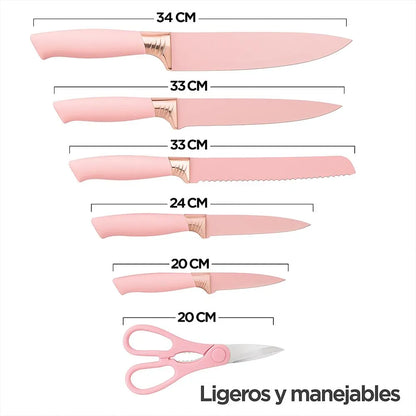 🍳✨ Set de Utensilios de Cocina Madera & Silicona – 19 Piezas
