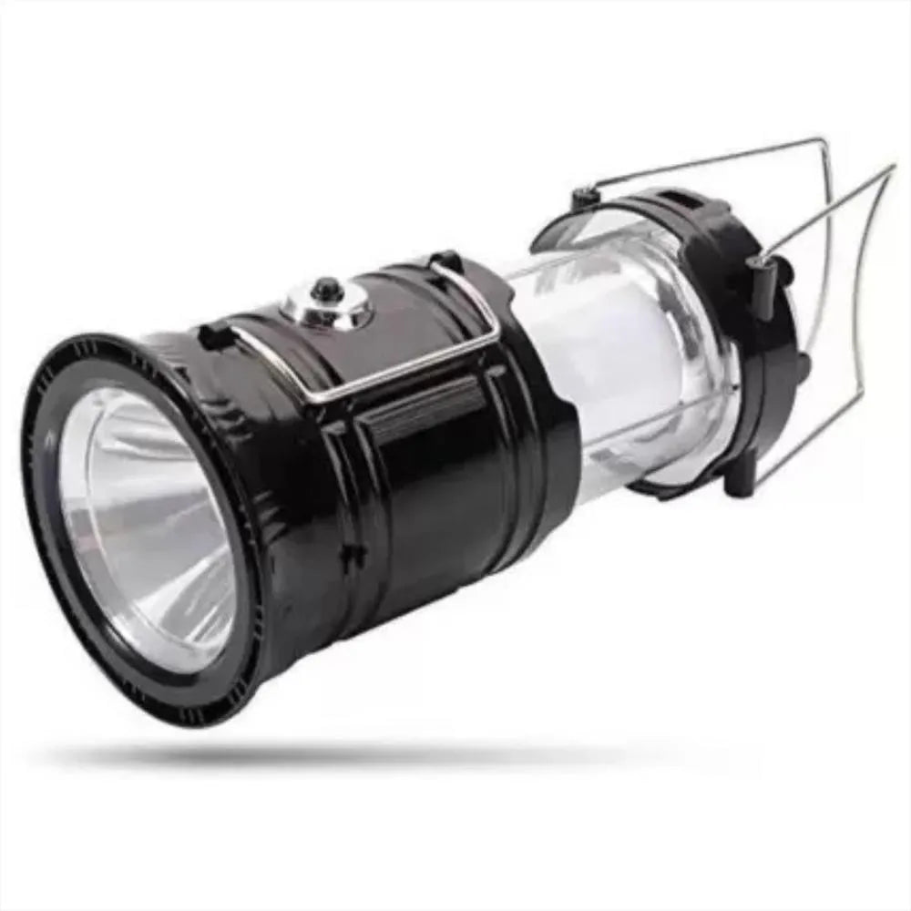 🔦 Linterna LED Multifunción Solar y Recargable 🌙 ¡No permitas que un apagón te deje completamente a oscuras!