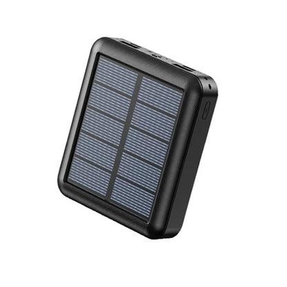 🔋☀️ CARGADOR PORTÁTIL SOLAR 10000mAh CON 4 CABLES INTEGRADOS ☀️🔋