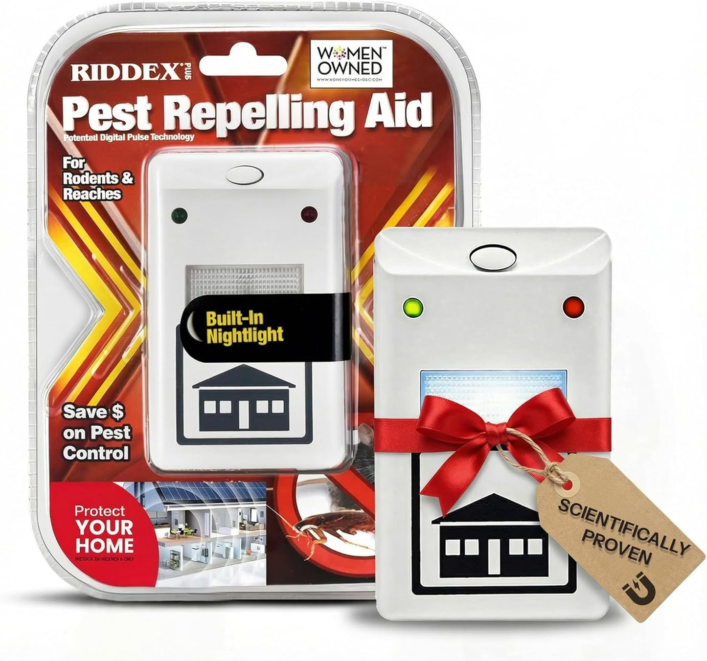 🪳🚫 Repelente de Plagas Eléctrico Riddex