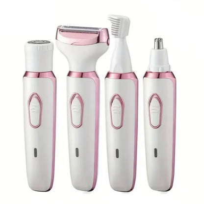 ✨ Depiladora Eléctrica 4 en 1 Recargable para Mujer