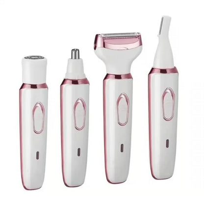 ✨ Depiladora Eléctrica 4 en 1 Recargable para Mujer